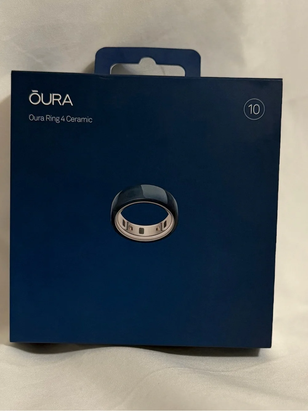 *Brand New* Oura Ring 4 Ceramic - midnight - Size 10